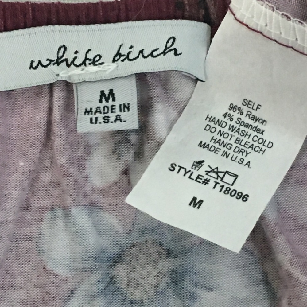->3 for $20<- White Birch Top - Picture 4 of 4